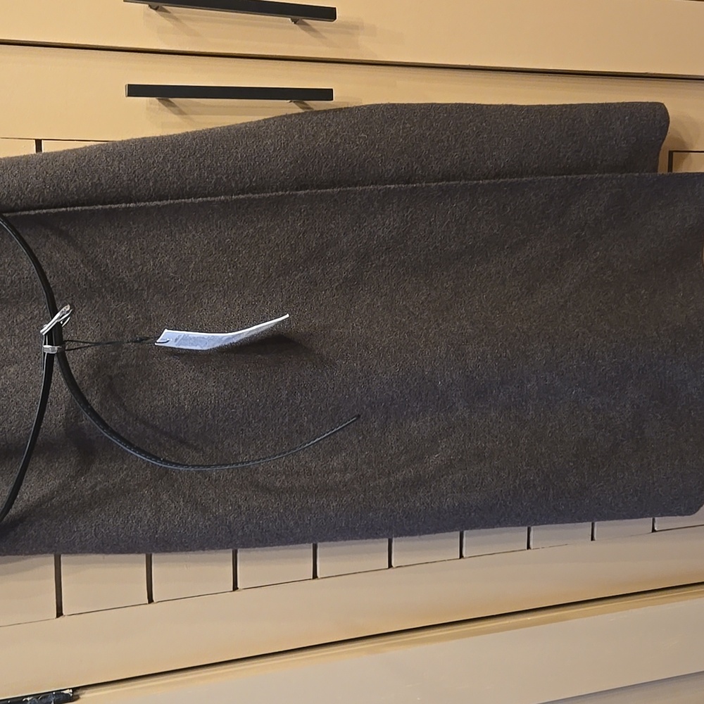 Zara Long Knit Dress With Belt Size XL - Picture 11 of 14